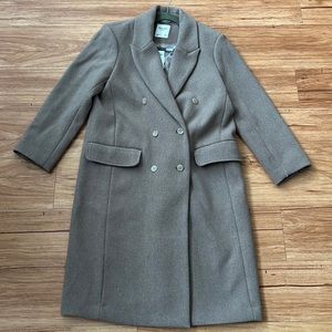 Abercrombie & Fitch Taupe jacket (Medium/Petite)